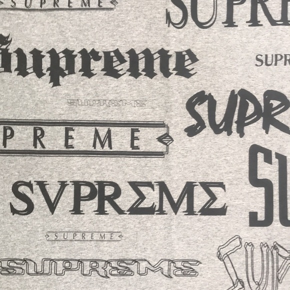 🎉Host Pick🎉 Supreme Mens Multi Logo Tee - Picture 3 of 4